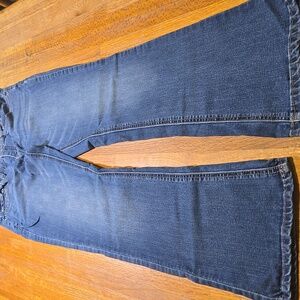 Aeropostale NYC Women 10 Regular Bootcut Blue Denim‎ Stretch 5 Pocket Jeans